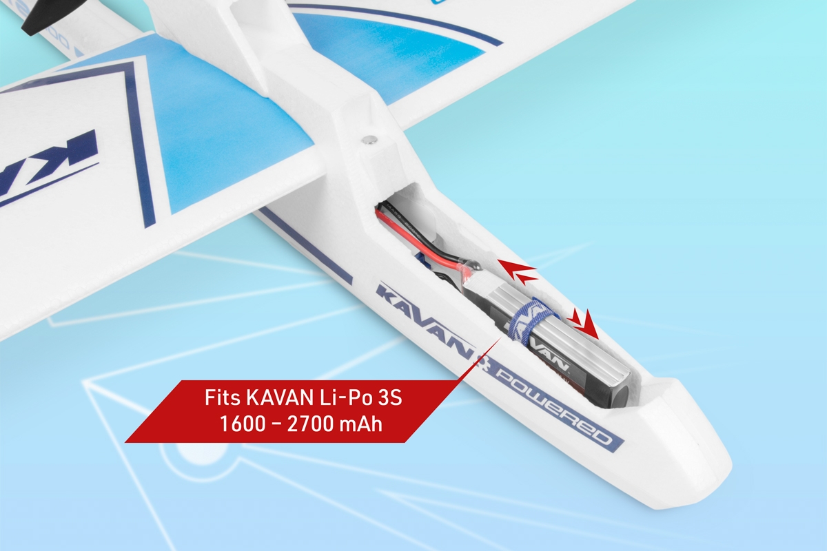 Kavan Beta 1400 RTF - blue KAV02.8084RTFV5